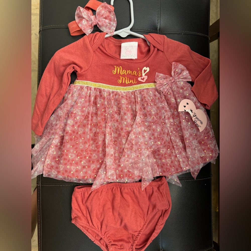 Mama's Mini 3 piece Baby Dress